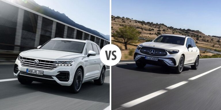 So sánh Volkswagen Touareg và Mercedes GLE  Hiện Nay