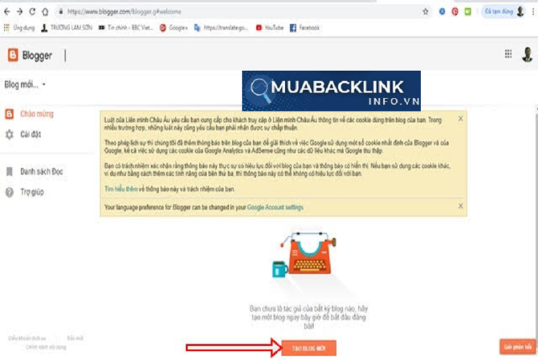 Bán Backlink Blogspot hiệu quả